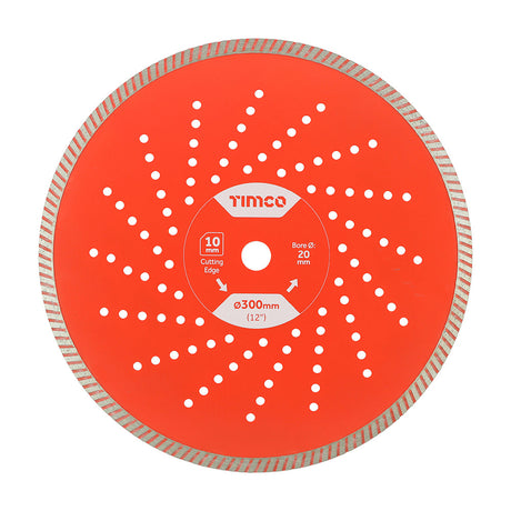 This is an image of Timco - Trade Diamond Blade - Continuous 300 x 20.0 (1 Each Box) GPLC30020