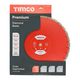 This is an image of Timco - Premium Diamond Blade - Turbo Segmented 450 x 25.4 (1 Each Box) GPPL450254