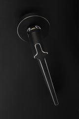 Valli Yabu Pushelberg Lever on Round Rosette - Matt Black PVD