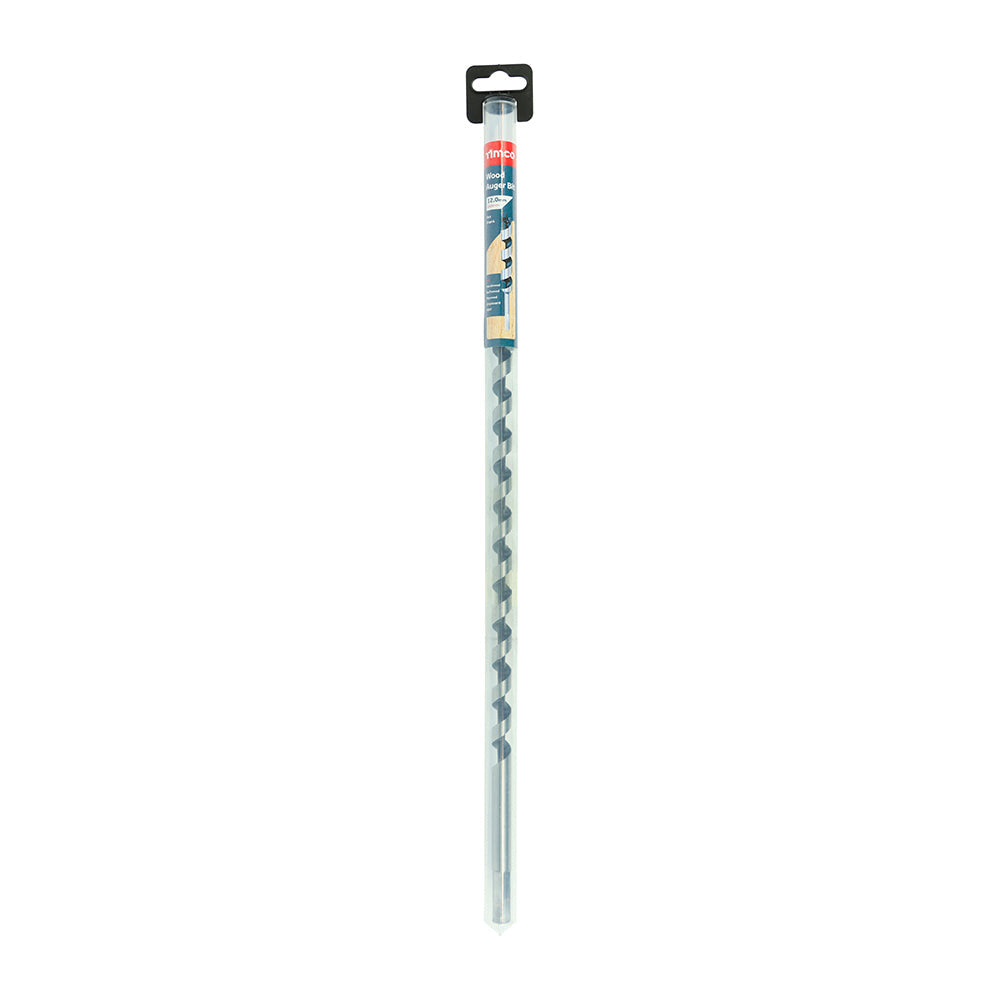 This is an image of Timco - Wood Auger Bit - Hex Shank 12.0 x 460 (1 Each Tube) HA12460