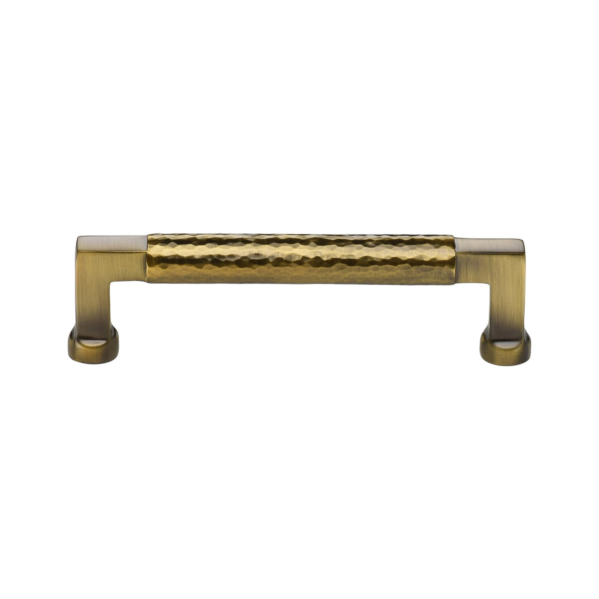 Heritage Brass Hammered Cabinet Pull 128mm Antique Brass Finish