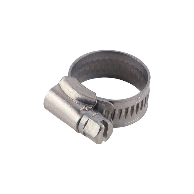 This is an image of Timco - Hose Clips - Stainless Steel 13 - 20mm - (10 PCS Bag) HC1320SS