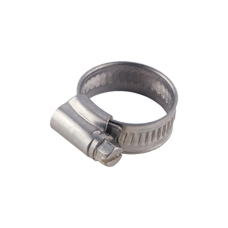 This is an image of Timco - Hose Clips - Stainless Steel 18 - 25mm - (10 PCS Bag) HC1825SS