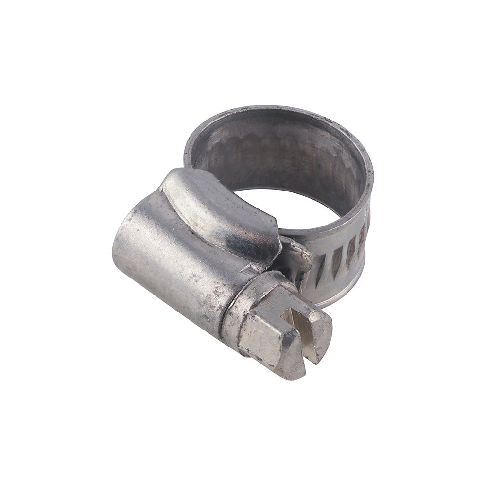 This is an image of Timco - Hose Clips - Stainless Steel 9.5 - 12mm - (10 PCS Bag) HC9512SS