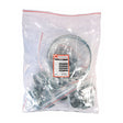 This is an image of Timco - Hose Clips - Mixed - Zinc Mixed - (50 PCS Bag) HCMIX