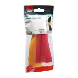 This is an image of Timco - Coloured Hook & Loop Straps Mixed - (10 PCS TIMpac) HOOKLOOPP