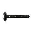 This is an image of Timco - Pair of Heavy Reversible Hinges - Black 250mm (1 Pairs Plain Bag) HRH250B