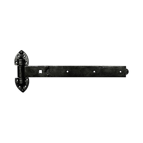 This is an image of Timco - Pair of Heavy Reversible Hinges - Black 250mm (1 Pairs Plain Bag) HRH250B