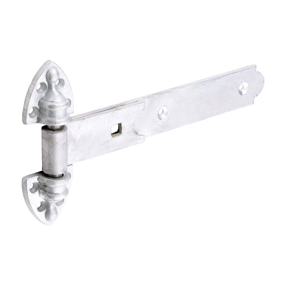 This is an image of Timco - Pair of Heavy Reversible Hinges - Hot Dipped Galvanised 250mm (1 Pairs Plain Bag) HRH250G
