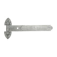 This is an image of Timco - Pair of Heavy Reversible Hinges - Hot Dipped Galvanised 300mm (1 Pairs Plain Bag) HRH300G