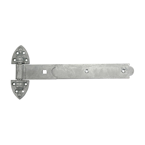 This is an image of Timco - Pair of Heavy Reversible Hinges - Hot Dipped Galvanised 300mm (1 Pairs Plain Bag) HRH300G
