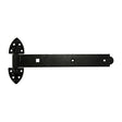 This is an image of Timco - Pair of Heavy Reversible Hinges - Black 350mm (1 Pairs Plain Bag) HRH350B