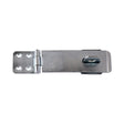 This is an image of Timco - Safety Pattern Hasp & Staple - Zinc 4 1/2" (1 Each TIMpac) HS4ZP