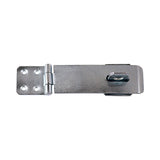 This is an image of Timco - Safety Pattern Hasp & Staple - Zinc 6" (1 Each TIMpac) HS6ZP