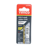 This is an image of Timco - Ground Jobber Drills - Cobalt M35 3.3mm (1 Each Wallet) HSSCOR33