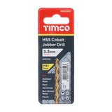 This is an image of Timco - Ground Jobber Drills - Cobalt M35 3.5mm (1 Each Wallet) HSSCOR35