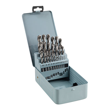 This is an image of Timco - Ground Jobber Drills Set - HSS 25pcs (25 Pieces Case) HSSG25DS