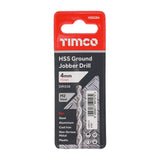 This is an image of Timco - Ground Jobber Drills - HSS M2 4.0mm (1 Each Wallet) HSSGR4