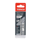 This is an image of Timco - Ground Jobber Drills - HSS M2 5.5mm (1 Each Wallet) HSSGR55
