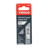 This is an image of Timco - Roll Forged Jobber Drills - HSS 3.0mm (10 Pieces Tube) HSSR3