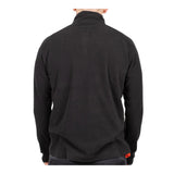 This is an image of Timco - Half Zip Overhead Fleece -Black Medium (1 Each Bag) HZOFBM