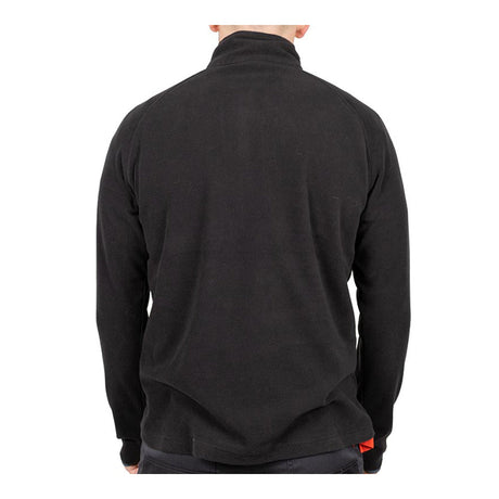 This is an image of Timco - Half Zip Overhead Fleece -Black X Large (1 Each Bag) HZOFBXL