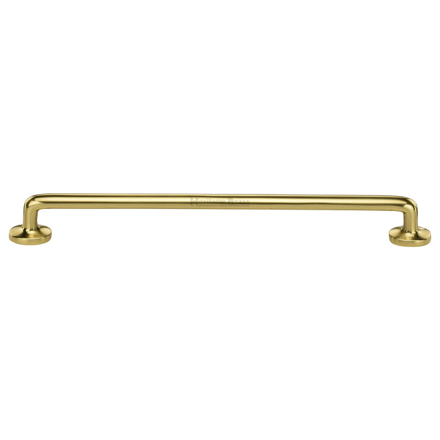 Heritage Brass - Cabinet Pull Traditional Design 256mm CTC Polished Brass Finish