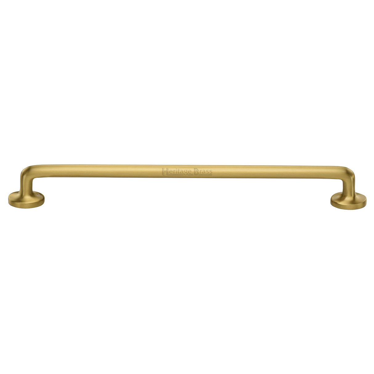 Heritage Brass - Cabinet Pull Traditional Design 256mm CTC Satin Brass Finish