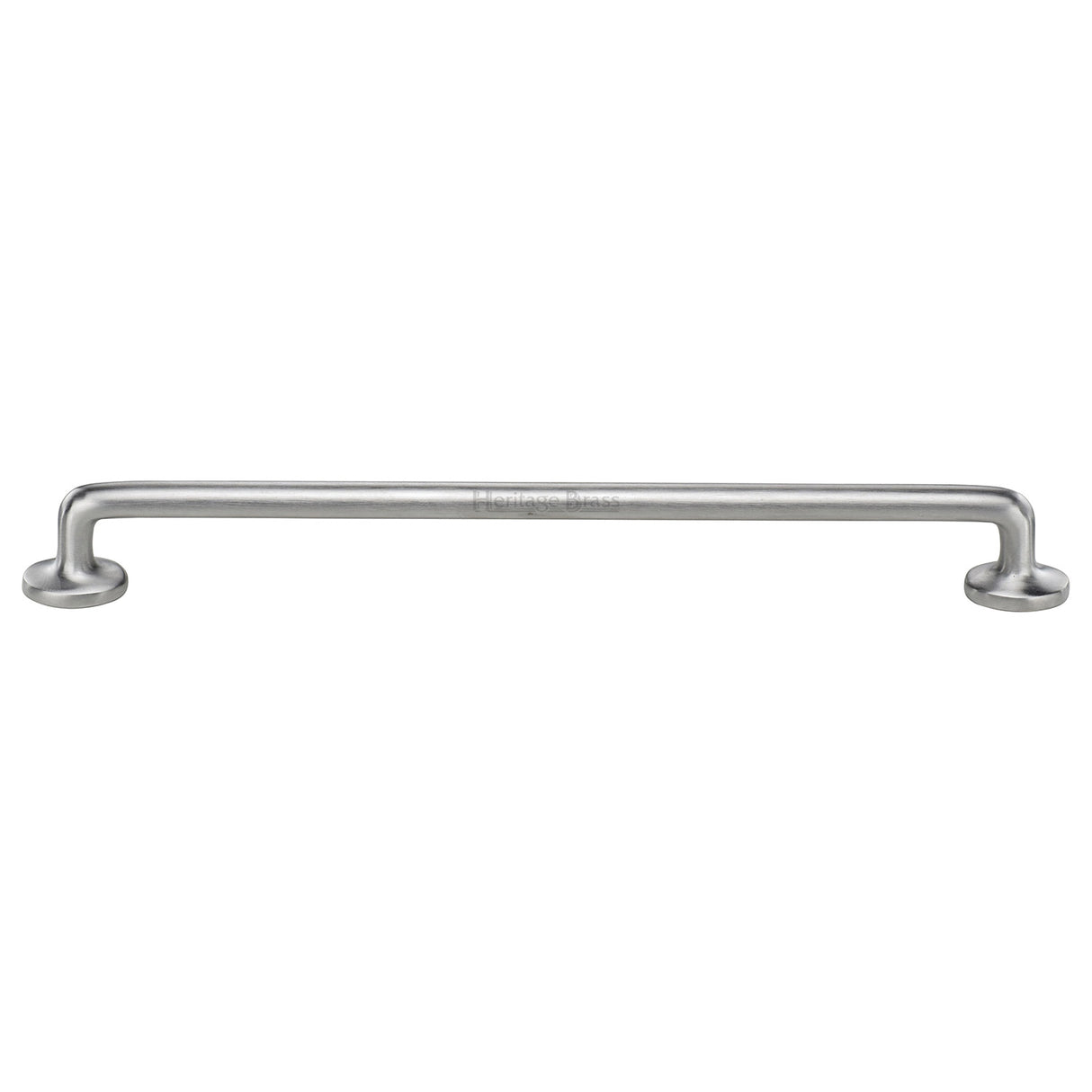Heritage Brass - Cabinet Pull Traditional Design 256mm CTC Satin Chrome Finish