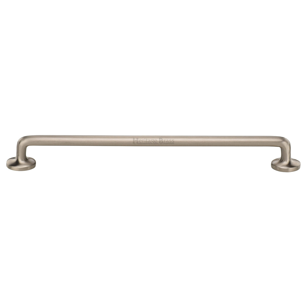 Heritage Brass - Cabinet Pull Traditional Design 256mm CTC Satin Nickel Finish