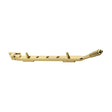 Heritage Brass - Casement Window Stay Reeded Design 12" Polished Brass finish