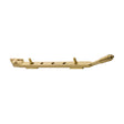Heritage Brass - Casement Window Stay Reeded Design 12" Satin Brass finish