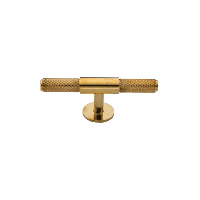Heritage Brass Cabinet Knob Knurled Fountain Design 90mm Unlacquered Brass finish