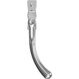 High quality image of Mila Heritage Pear Drop Casement Handle Polished Chrome Right hand | Sku. cb700632 | available to order from Trade Door Handles in Kendal.