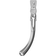 High quality image of Mila Heritage Pear Drop Casement Handle Polished Chrome Left hand | Sku. cb700633 | available to order from Trade Door Handles in Kendal.