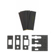 Quality image of Atlantic Latch & 3" x 2" Hinge Pads Intumescent kit FD60 | Sku. inpfd601 | available from Trade Door Handles.