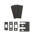 Quality image of Atlantic Latch & 4" x 3" Hinge Pads Intumescent kit FD60 | Sku. inpfd602 | available from Trade Door Handles.