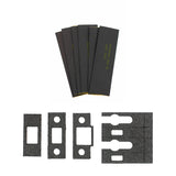 Quality image of Atlantic Latch & 4" x 3" Hinge Pads Intumescent kit FD60 | Sku. inpfd602 | available from Trade Door Handles.