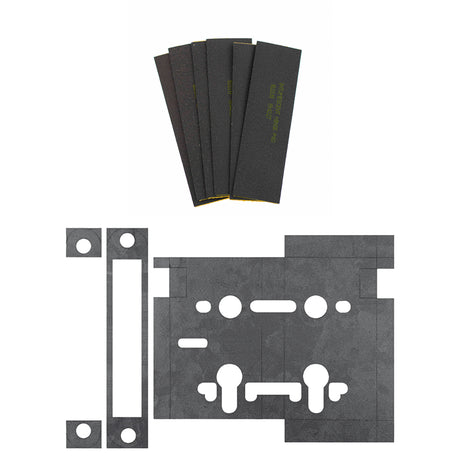 Quality image of Atlantic Sash Lock & 3" x 2" Hinge Pads Intumescent kit FD60 | Sku. inpfd605 | available from Trade Door Handles.