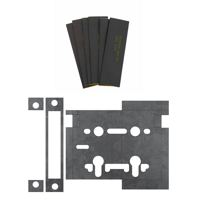 Quality image of Atlantic Sash Lock & 3" x 2" Hinge Pads Intumescent kit FD60 | Sku. inpfd605 | available from Trade Door Handles.