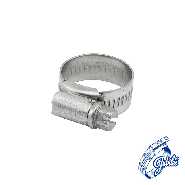 This is an image of Timco - Jubilee Clip Stainless Steel - 00SS 13 - 20mm - (10 PCS Box) JUB00SS