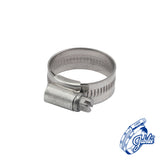 This is an image of Timco - Jubilee Clip Stainless Steel - 1ASS 22 - 30mm - (10 PCS Box) JUB1ASS
