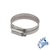This is an image of Timco - Jubilee Clip Stainless Steel - 2ASS 35 - 50mm - (10 PCS Box) JUB2ASS