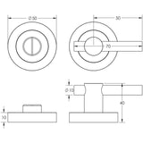 Frelan - Jedo Satin Brass Bathroom Easy Thumb
