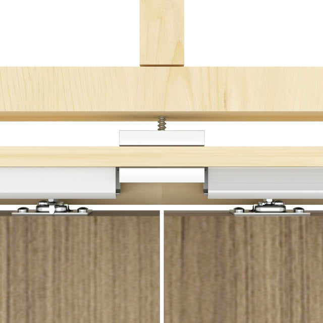 Frelan double door adaptor JVPDA for joining two JVPDK pocket door kits