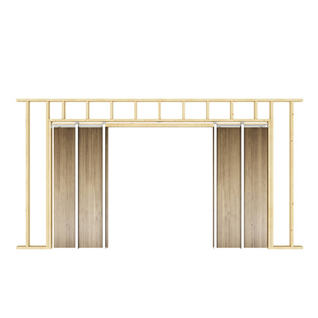 Frelan double pocket door kit JVPDKD with two sliding doors