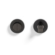 High quality image of Valli Turn & Release Screw-on Round Rosette - Dark Bronze PVD| Sku. K1104EDPVD |Trade Door Handles.
