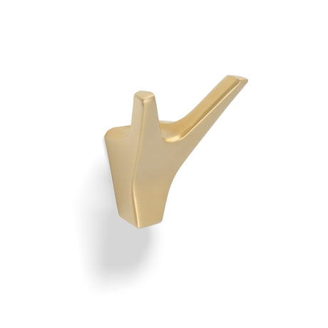 High quality image of Valli Hat & Coat Hook - Satin Brass PVD| Sku. K1200SBPVD |Trade Door Handles.