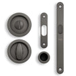 High quality image of Valli Radius Sliding Door Set - Anthracite| Sku. K1500ANT |Trade Door Handles.