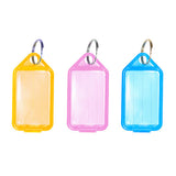 This is an image of Timco - Coloured Key Tags Mixed Colours (6 Pieces TIMpac) KEYTAGP